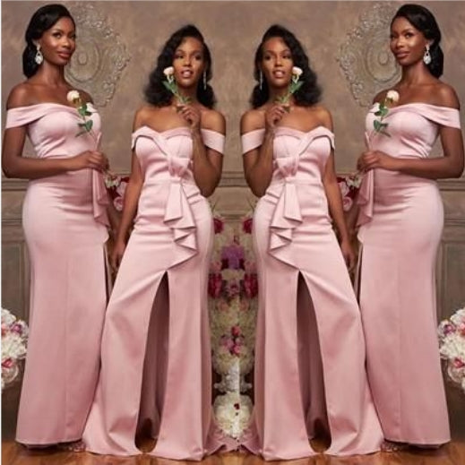 bridesmaid dress pink